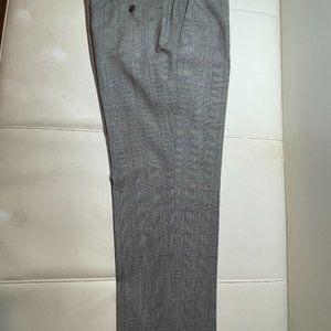 Men's Ralph Lauren Black Glen Plaid Pants W37
